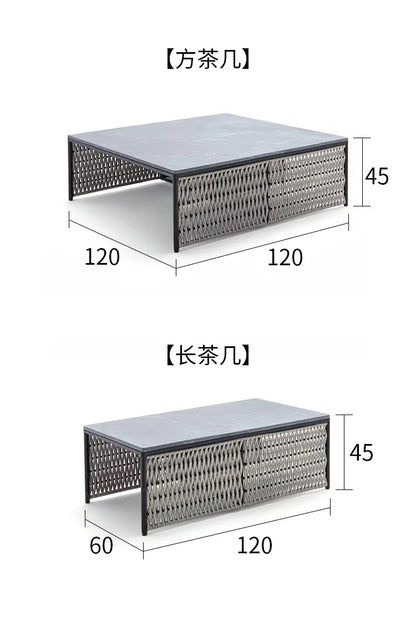 Advanced Luxury Outdoor Sofas Simplicity Creative New Style Garden Sofas Villa Party Accent Furniture Arredo Giardino Lshysf