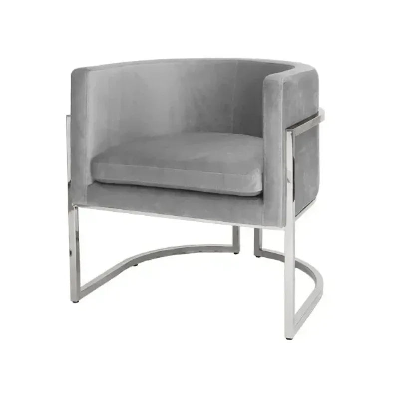 Dining Chairs Chinese Style Simple Stainless Steel Velvet Dining Chair Luxury Hotel Restaurant Sillas Para Comedor Kitchen