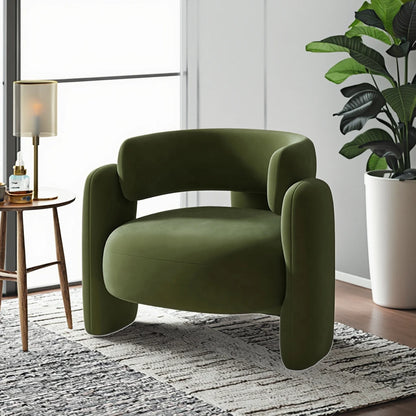Modern Luxury Designer Leisure Furniture Fabric Lounge Chair for Dining Living Room for Home Bedroom Apartment for Hotels Villas