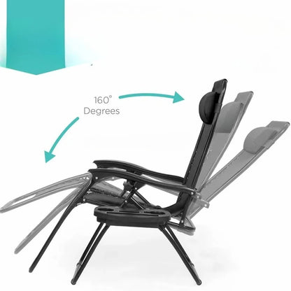 Zero gravity lounge chair outdoor beach pool garden folding chair
