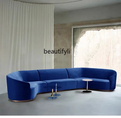 YH8  Modern office leisure sofa personalized creative  hotel lobby lounge area reception living room special-shaped combination