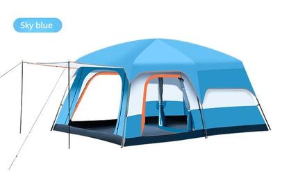 Sunshade Waterproof Tent Portable Wear Resistance Camping Tents Outdoor Stable Windproof Large Spaces Four Season Shelters
