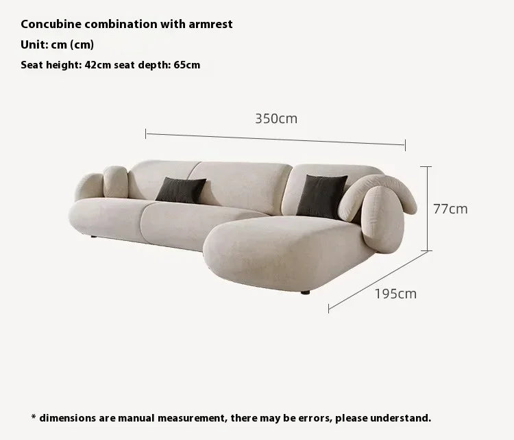 Armchair Curved Modern Sofa Pink Minimalist Wooden Floor Adults Living Room Sofa Canape Chaise Reading Divano Bedroom Furniture