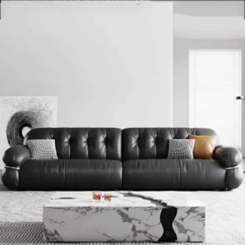 Lazy Black Modern Sofas Luxury Relax Style Puffs Living Room Sofa Recliner Choice Italiano Divano Soggiorno Home Furniture