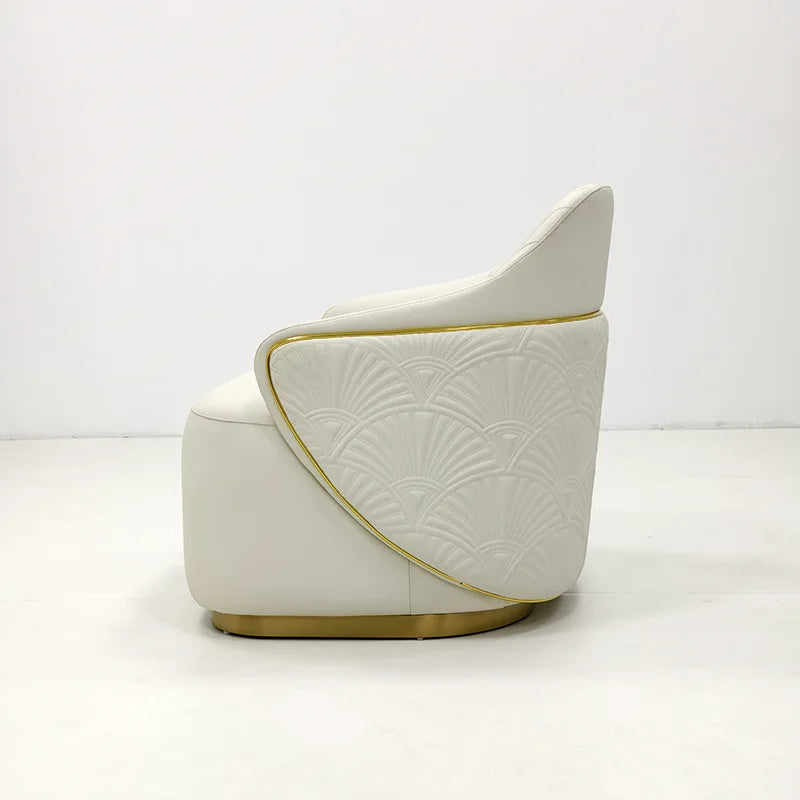 Italian, minimalist, leisure chair, simple, light luxury, designer, furniture, negotiation, reception, sofa chair