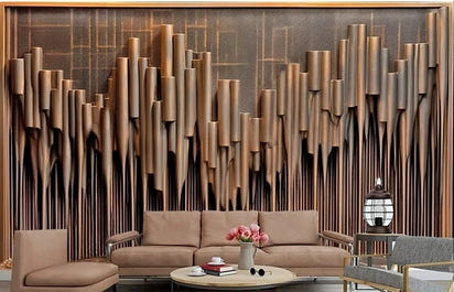 Modern Chinese Style Abstract Wallpaper Custom Photo Mural 3D Relief TV Sofa Background Home Decor Wall Hanging Painting