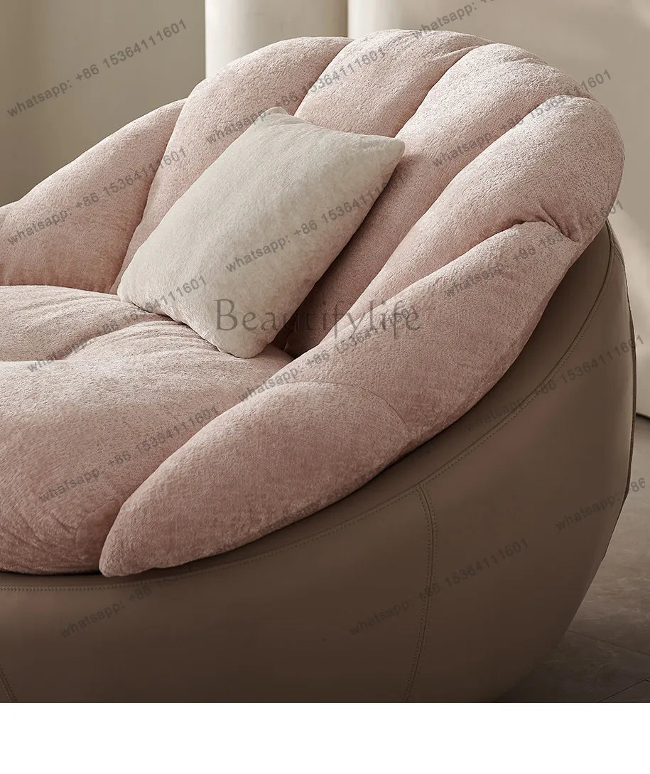 yj57 Sofa chair modern simple living room balcony household lazy leisure chair spot light luxury