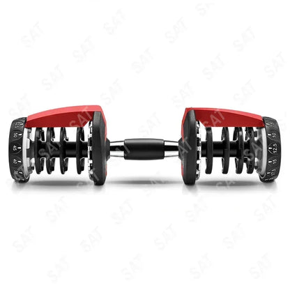 for New Style Change Weight Sport Men's Home Fitness Fast Automatic Adjustable 5/10- 40kg/90LBS Set Dumbbell