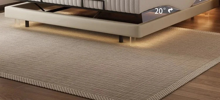 Smart Luxury Bed Modern Sofa Design Bedroom Platform Sleeping Massage Bed Platform Safe Letto Matrimoniale Office Furniture