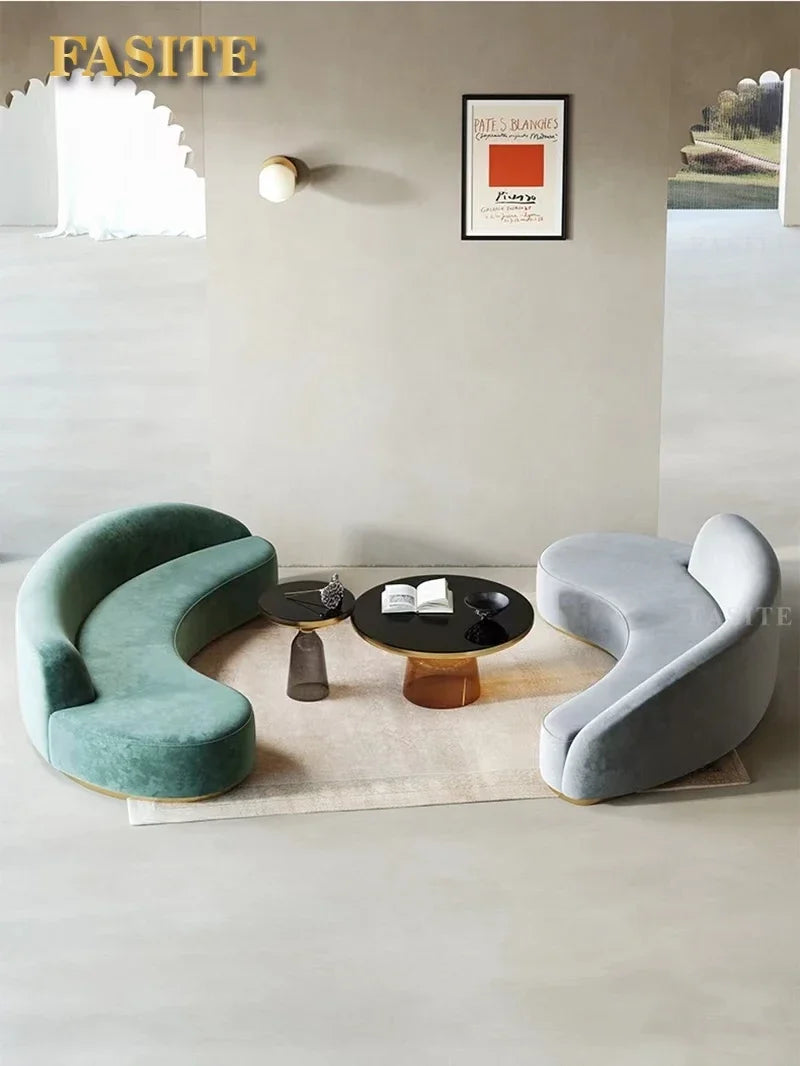 Decorative Living Room Sofa Luxury Europe Comfortable Relaxing Nordic Sofa Modern  Home Furniture