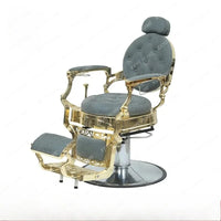 WWAluminum Alloy Frame Haircut Barber Chair Can Be Lifted And Rotated To Put Down The Chair
