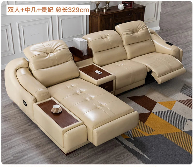 Extendeble Recliner Sofas Storage Luxury Electric Comfortable Sofas Cinema Bedrooms Sillas Para Sala De Estar Home Accessories