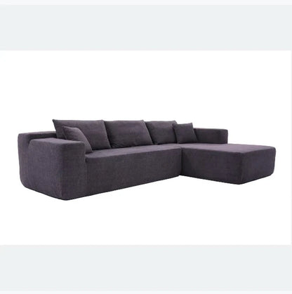 Modern L Shape Vacuum Pack Cost-Effective Recliner Set Sofa Living Room Home Furniture Office Sponge Sofa Compression