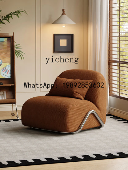 X2 medieval style advanced sense living room casual retro lazy carriage sofa single sofa chair