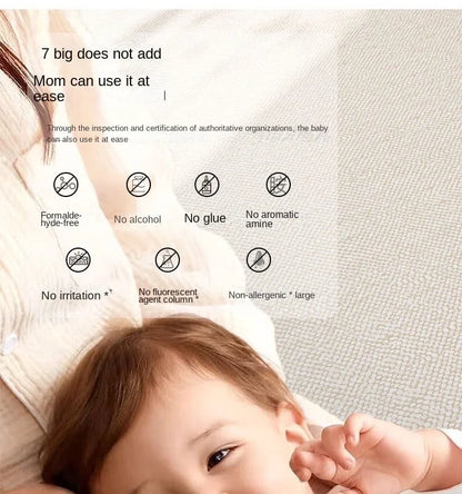 VIKAMA Cream Wind Carpet Living Room New Waterproof Light Luxury Senior Erasable Washable Simple Sofa Mats Home Decor