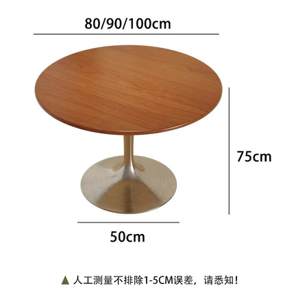 Art Design Simple Dining Chair, Retro Style, Stainless Steel Internet Celebrity Makeup Chair, Living Room Shop Decoration Chair