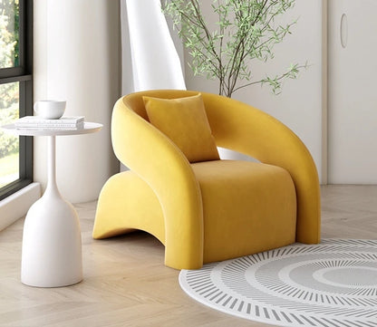 Living Room Lazy Single Sofa Leisure Balcony Chair Small House Lazy Chair