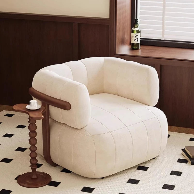 Comfortable Pedicure Living Room Chairs Sofa Arm Gaming Beach Throne Chairs Modern Lazy Outdoor Wooden Fauteuil Home Furniture