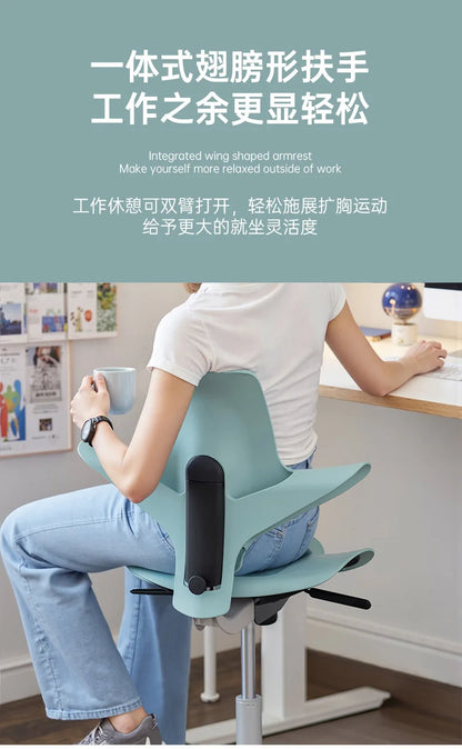 Back support Computer Office ergonomics Learning Dentist Saddle chair