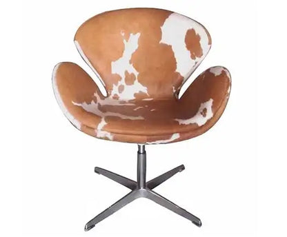 Home Furniture Aviation Vintage Leather Chair Swivel Aviator Bar Chair