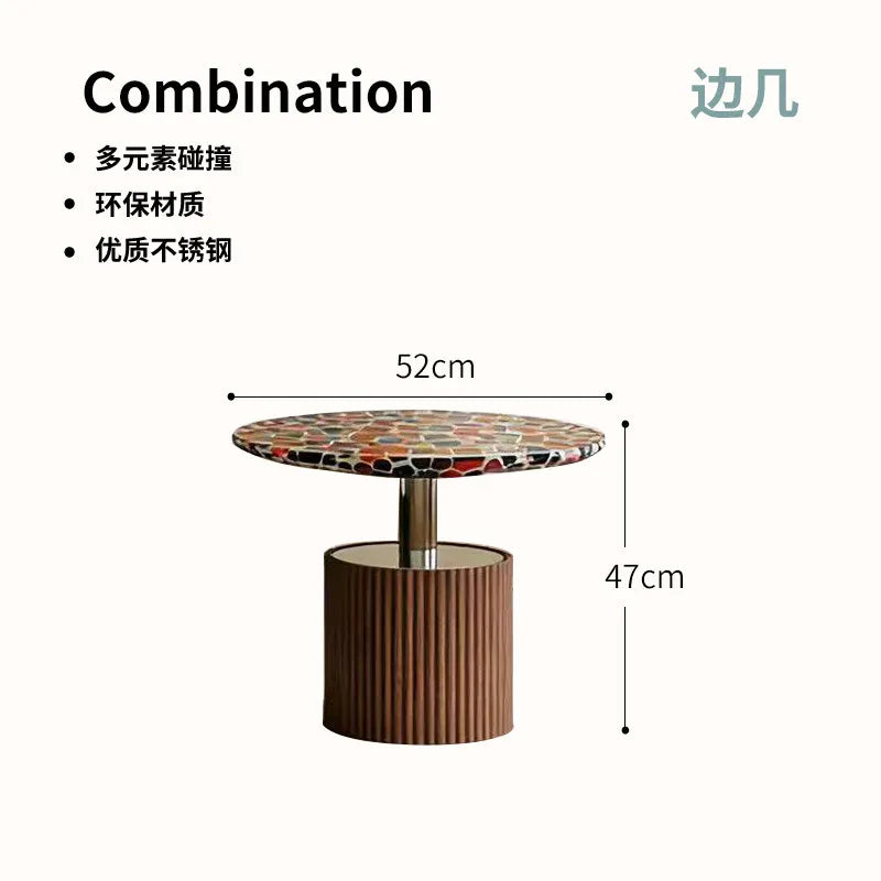Minimalism Living Room Coffee Tables Bedroom Furniture Homestay Modern Coffee Tables Tea Wooden Furniture ChaJi MH40CJ