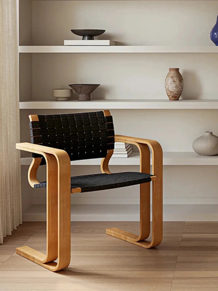 Wooden Dining Chairs Modern Dining Chair Living Room Armchairs Chair Minimalist Relaxing Office Stool Decorative Furniture