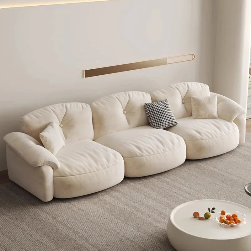 Lounge Living Room Sofas Fabric Minimalist Modern Design Sofa Elegant Comfortable Kanapy