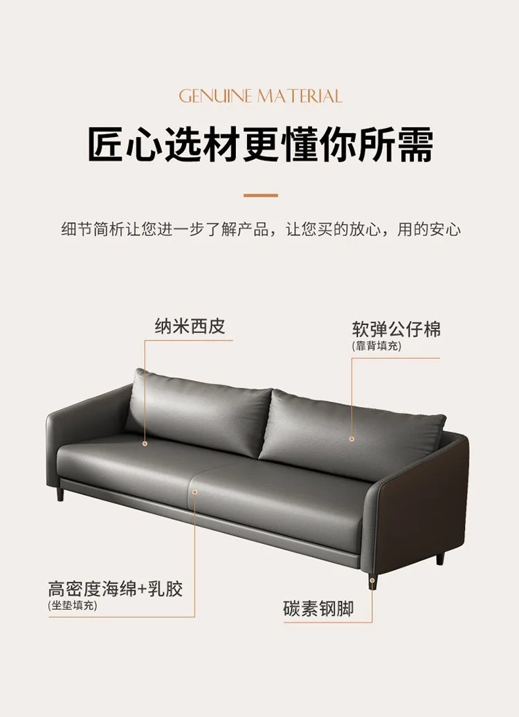 Office Sofa Modern Meeting Guests Business Reception Negotiation Leisure Area Modern Leather Sofa Coffee Table Combination Set