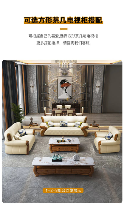 Sectional Nordic Living Room Sofas Pouf Leather Minimalist Modern Living Room Sofas Couch Lounge Muebles Lounge Suite Furniture