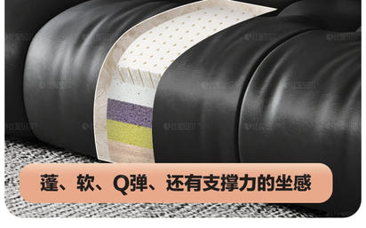 Lazy Black Modern Sofas Luxury Relax Style Puffs Living Room Sofa Recliner Choice Italiano Divano Soggiorno Home Furniture