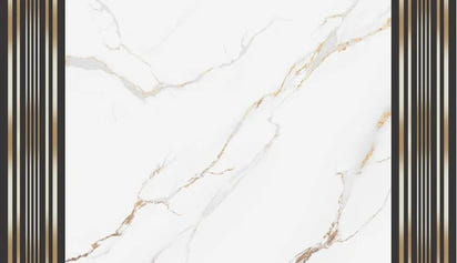 beibehang papel de parede Customized Nordic retro plant leaves, modern minimalist geometry, TV background wallpaper