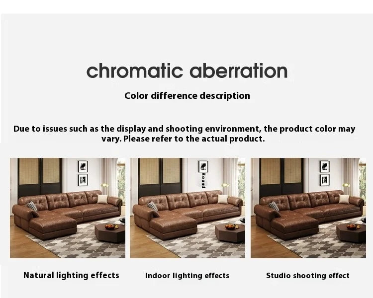 Minimalist Brown Sleep Sofa Faux Leather Designer Loveseat Lazy Sofa Couch Cloud Divano Da Soggiorno Living Room Furniture