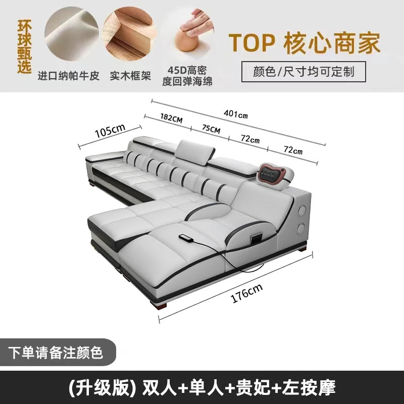 Large Size Lazy Living Room Sofas Leather Relaxing Modern Cheap Lounge Living Room Sofas Luxury Koltuk Takımı Home Decoration