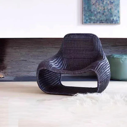 Simple Creative Living Room Chair Homestay Balcony Popular Retro Living Room Chair Home Furniture Sedile Per Soggiorno YS40CC