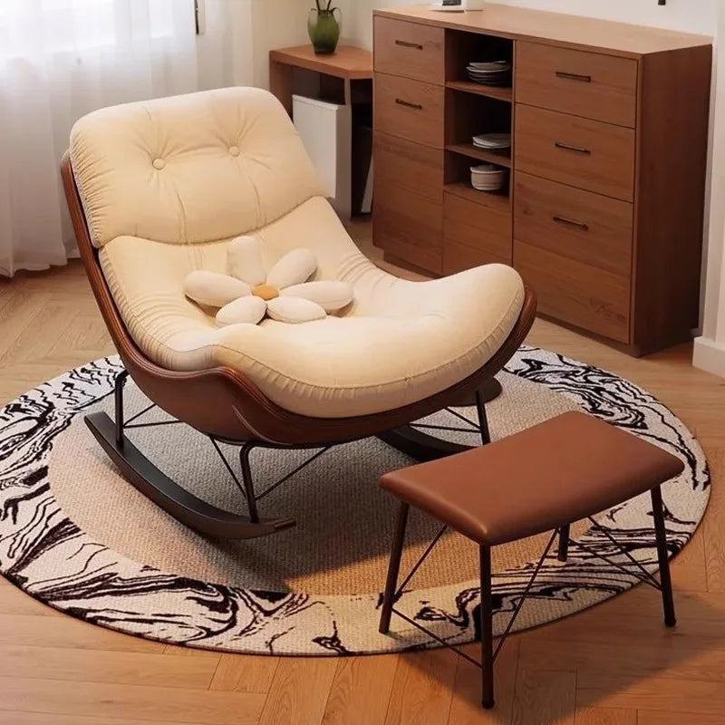 Beige Luxury Living Room Chairs Classic Designer Occasional Single Chairs Living Room Comfy Nordic Fotele Do Salonu Furniture