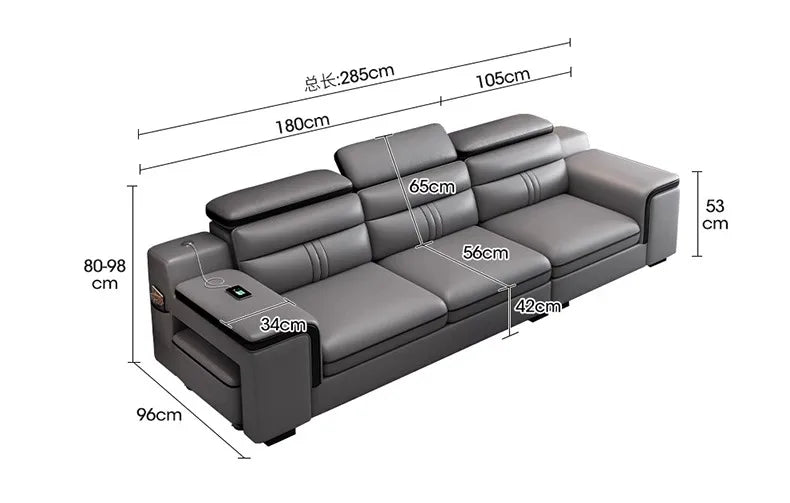 Family Multifunctional Sofas Minimalist Single Design Luxury Living Room Sofa Relaxing Nordic Woonkamer Banken Home Furniture