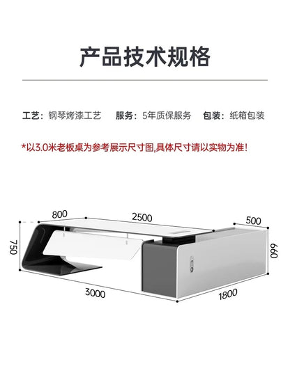 Modern Conference Office Desk Adjustable Makeup Luxury Work Office Desk Cabinets Gaming Unusual Unique Wooden Bureau Furniture