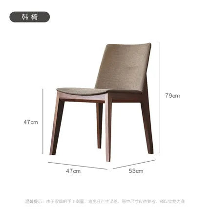 Modern wrought iron solid wood home creative dining table dining chair combination home office computer conference table