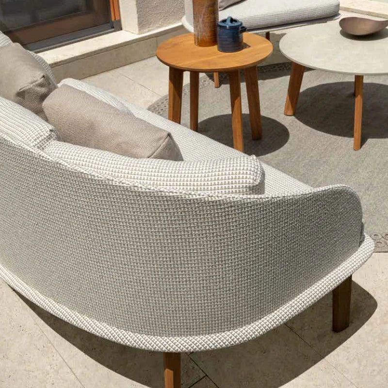 WESOME Factory Hot Sale Outdoor Garden Patio Aluminum Sofa Outdoor Villa Hotel Balcony Sofa Combination Furniture