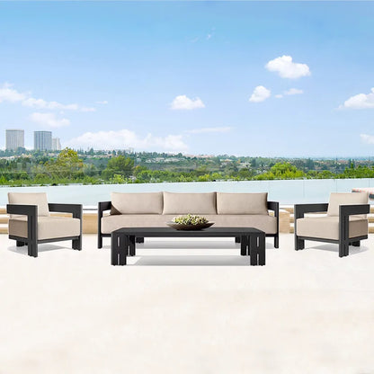 Courtyard Sofa, Outdoor Relaxation, Outdoor Lounge Chair, Villa Garden Table, High-end Furniture Set, Garden Furniture