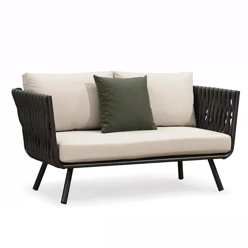 Outdoor Sofa Courtyard Outdoor Garden Terrace Balcony casual Sofa Rattan Woven Rattan Chair Furniture Combination