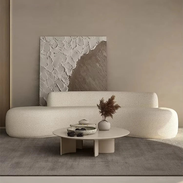 Curved Couches Luxury Lounge Suite Sets Luxurious Modern 3 Seater Upholstered Furniture Curved Sofa for Living Room