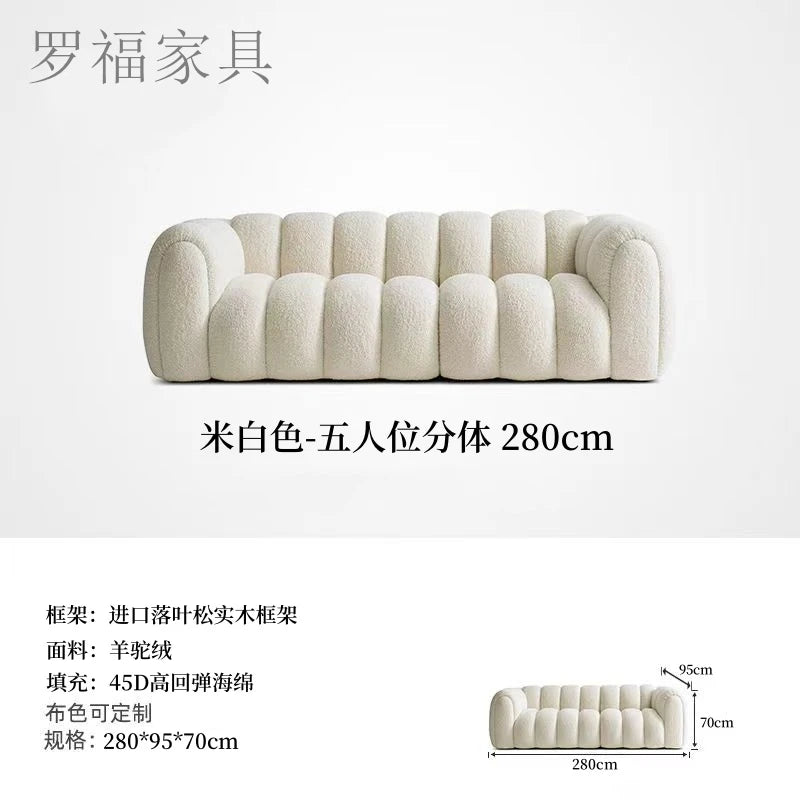 Lounge Lazy Living Room Sofa Filler Minimalist Elegant Puff Living Room Sofa Nordic Relaxing Sofy Do Salonu Home Accessories