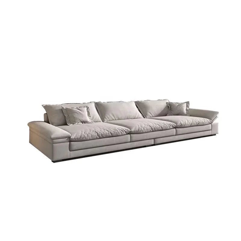 &S Comfy Modern Rectangular Sectional Sofa with Pillows Deep Seat Extra Large Couches Over Size Corner Sofa Living Room Sofas*