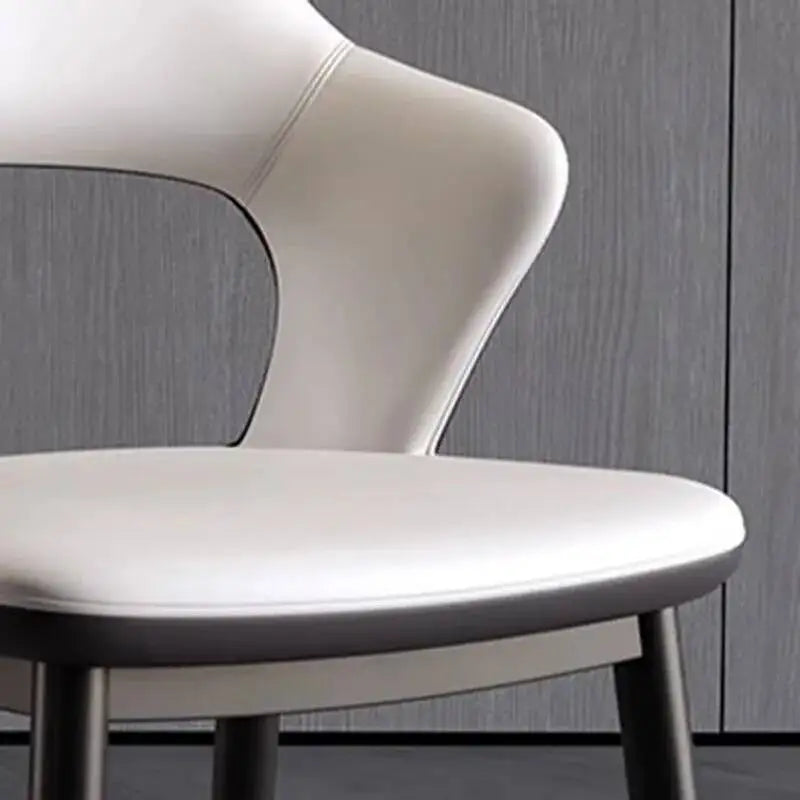 Kitchen Wooden Dining Chairs Table Individual Soft Relaxing Desk Leather Living Room Dining Chairs Home Sandalyeler Furniture