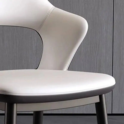 Kitchen Wooden Dining Chairs Table Individual Soft Relaxing Desk Leather Living Room Dining Chairs Home Sandalyeler Furniture