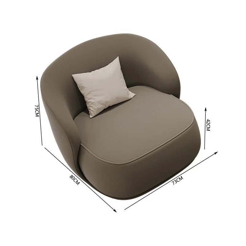 Beauty salon meeting guests arc light luxury hair salon modern and simple