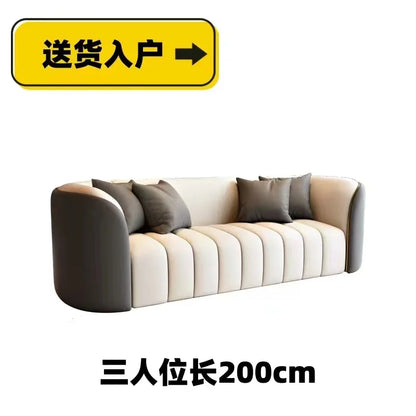 Modern Simple Sofa Designer Lounge Reception Lazy Luxury European Sofa Office Negotiation Aesthetics Divano Trendy Furniture