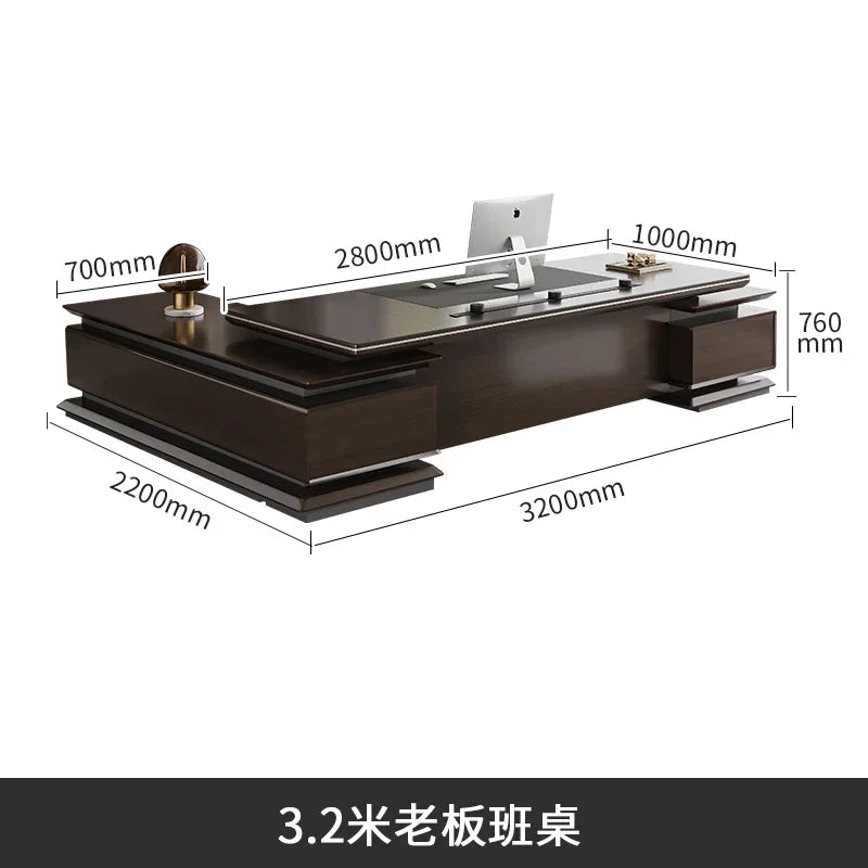 Aesthetic Executive Office Executive Desk Reading Minimalist Table Computer Tables Coffee Reception Tavolino Hotel Furniture