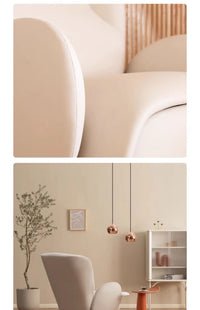 Sofa chair Nordic style home leisure chair lazy bedroom recliner simple atmosphere